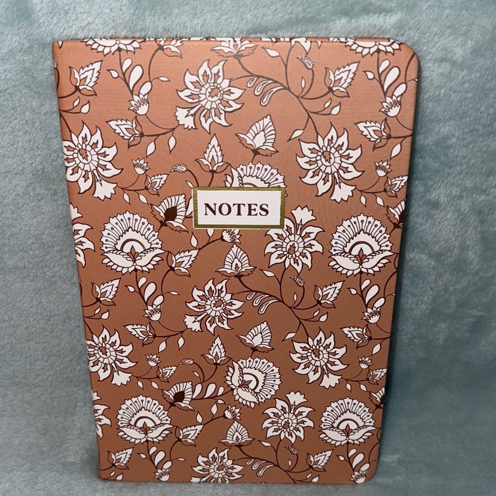 Two Sea Floral Brown Notes Journal